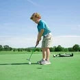PGA Tour G1 Series Kids Green Golf Club Set with 3 Clubs, Carry Bag & 5 Total Pieces, Heights 3'6" - 4'1", Ages 3-5