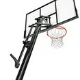 Spalding 54 inch Shatter-proof Polycarbonate Exacta Height® Portable Basketball Hoop System