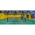 22FT Portable Pickle Tennis Ball Net with Carrying Bag for Kids Adult Outdoor Driveway Backyard